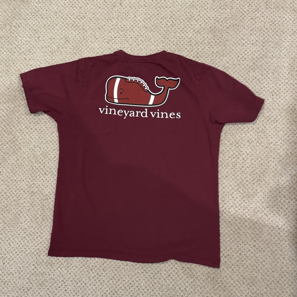 Vineyard Vines Football pocket tee - boys’